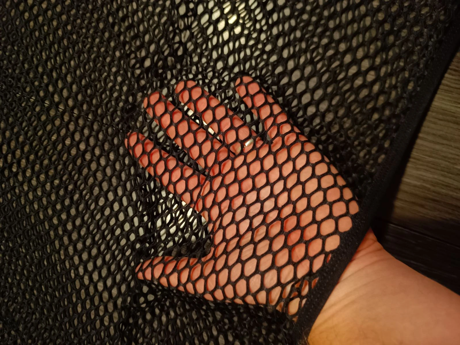 Heren zwart mesh gebreide tanktop – photo 4